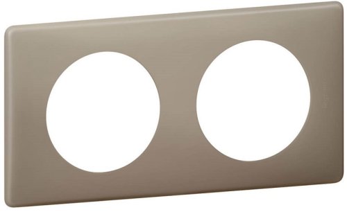 Рамка универсальная Legrand Celiane 2-м. грей перкаль  картинка